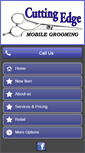 Mobile Screenshot of cuttingedgegroom.com